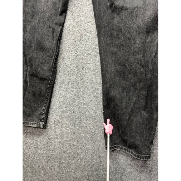 Lee Jeans Mens 36x30 Black Fit 36x29 Regular Straight Denim Pants TZS-K146-008 - Picture 14 of 16